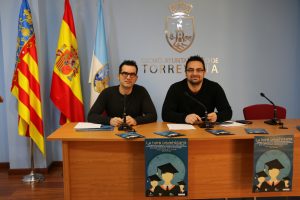 El concejal de Juventud, Víctor Ferrández, y el Coordinador de la Sede de la Universidad de Alicante en Torrevieja, José Norberto Mazón