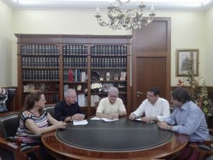 El Ayuntamiento, Cooperativa Eléctrica y la Federación de Semana Santa, firman el convenio de financiación y promoción del Museo de la Semana Santa por importe de 67.976 €